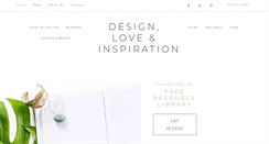 Desktop Screenshot of designloveinspiration.com